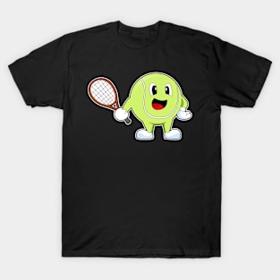 Tennis ball Tennis racket Sports T-Shirt